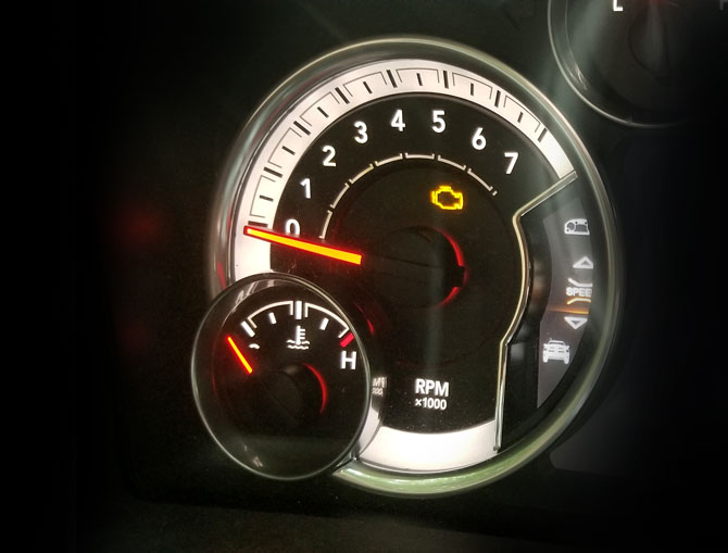 vehicle check engine light