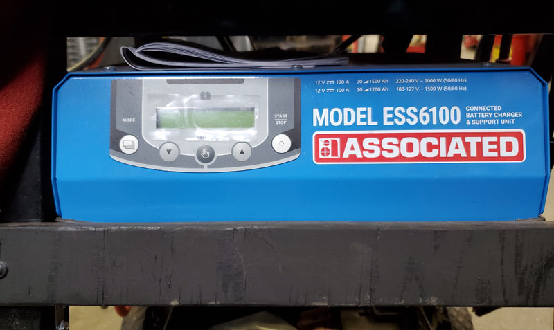 ess associated battery tester